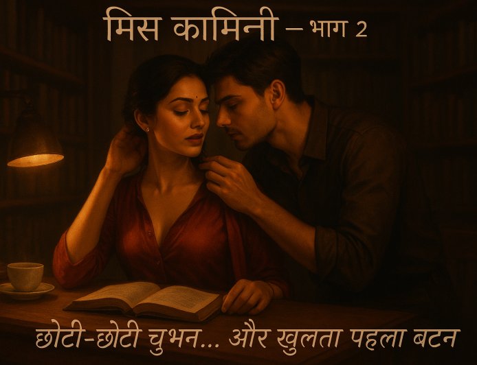 मिस कामिनी – भाग 2 | "छोटी-छोटी चुभन... और खुलता पहला बटन