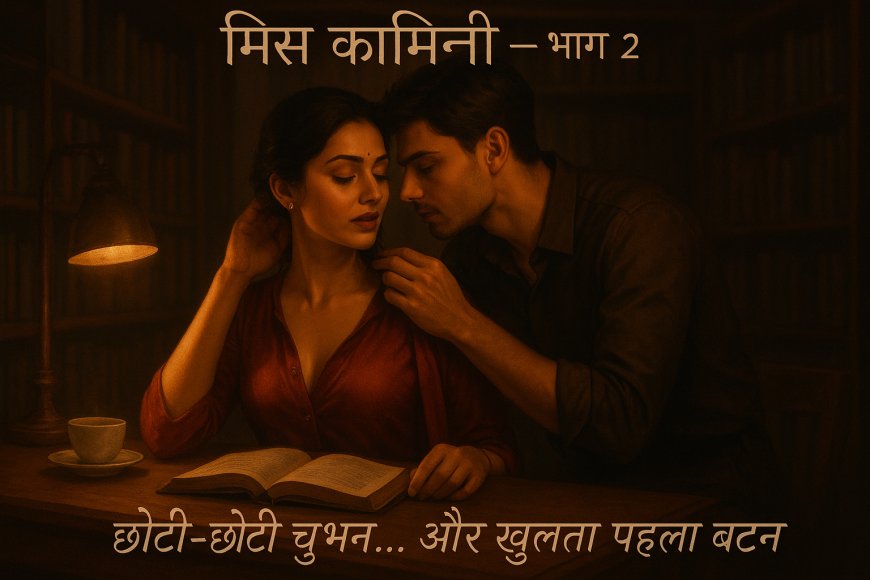 मिस कामिनी – भाग 2 | "छोटी-छोटी चुभन... और खुलता पहला बटन